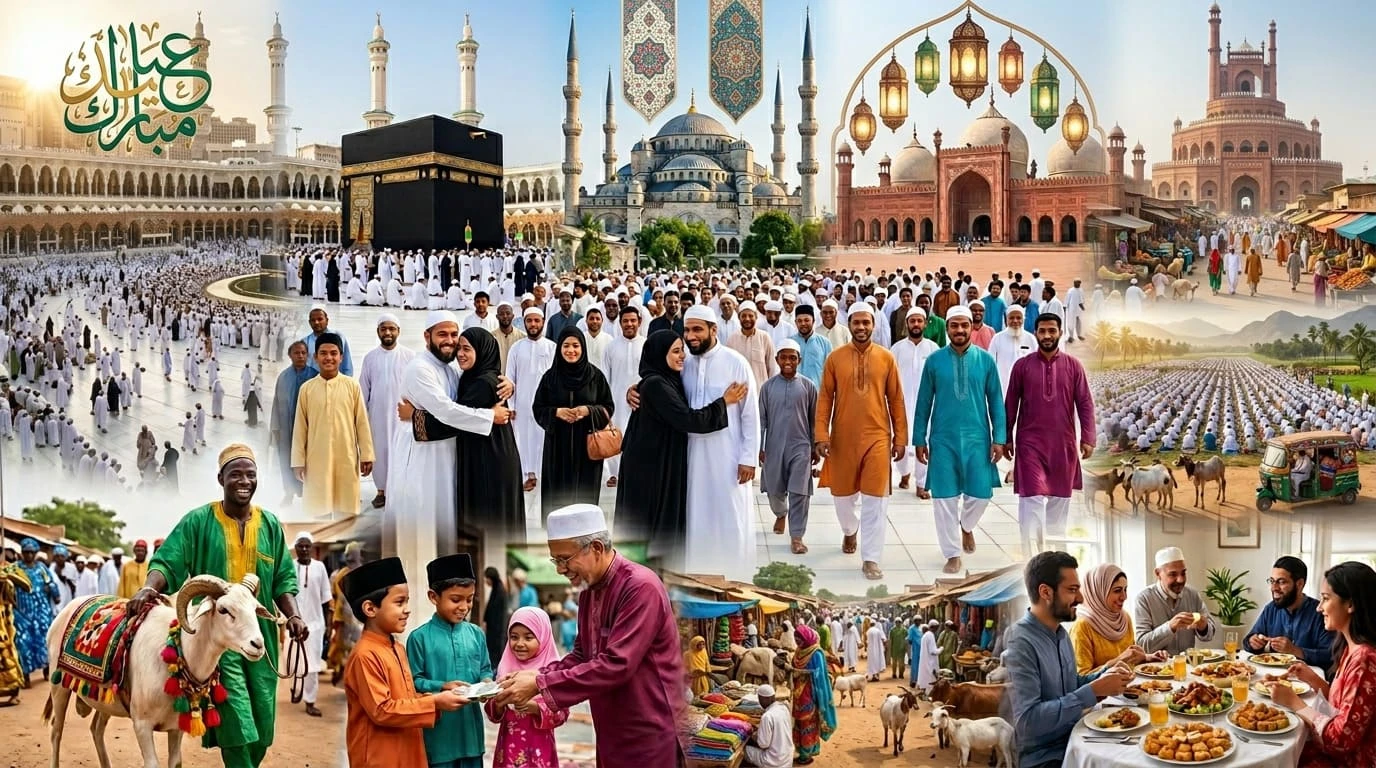 How is Eid-ul-Adha celebrated in Different Countries?